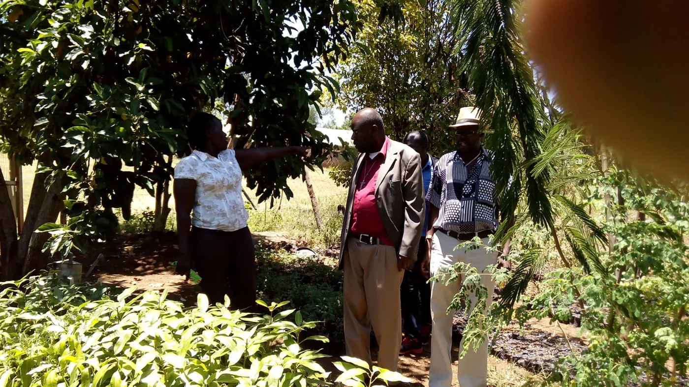 A visit to an agribusiness activity supported by the Foundation
